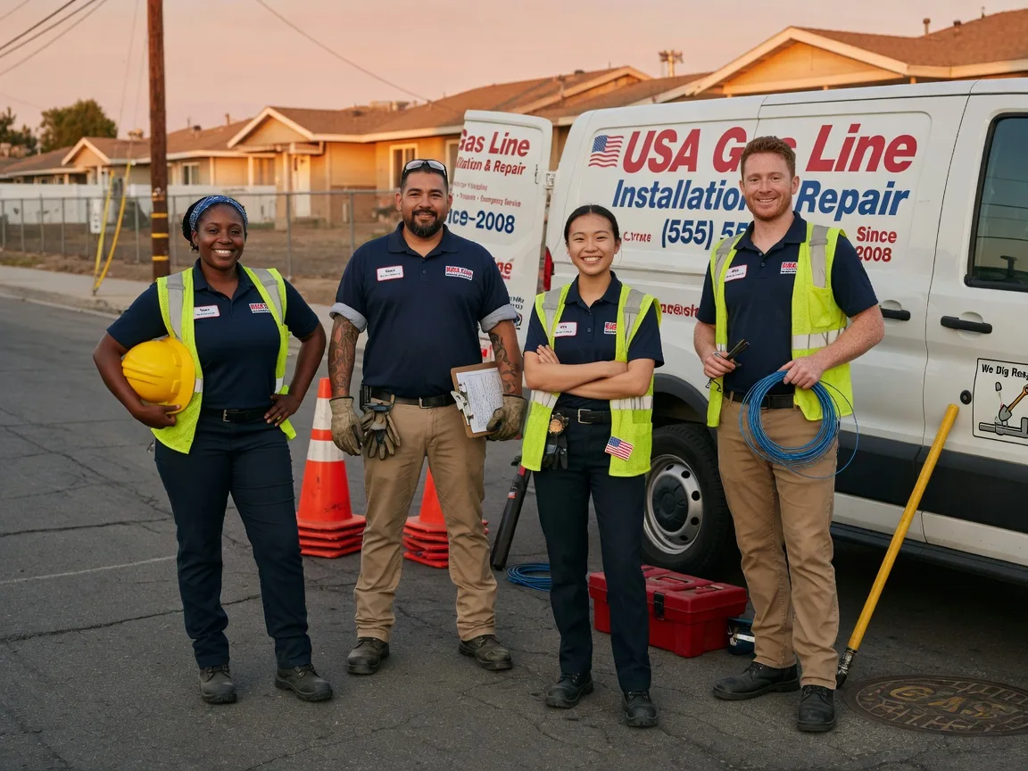 Gas Line Installation company in Forbes, ND